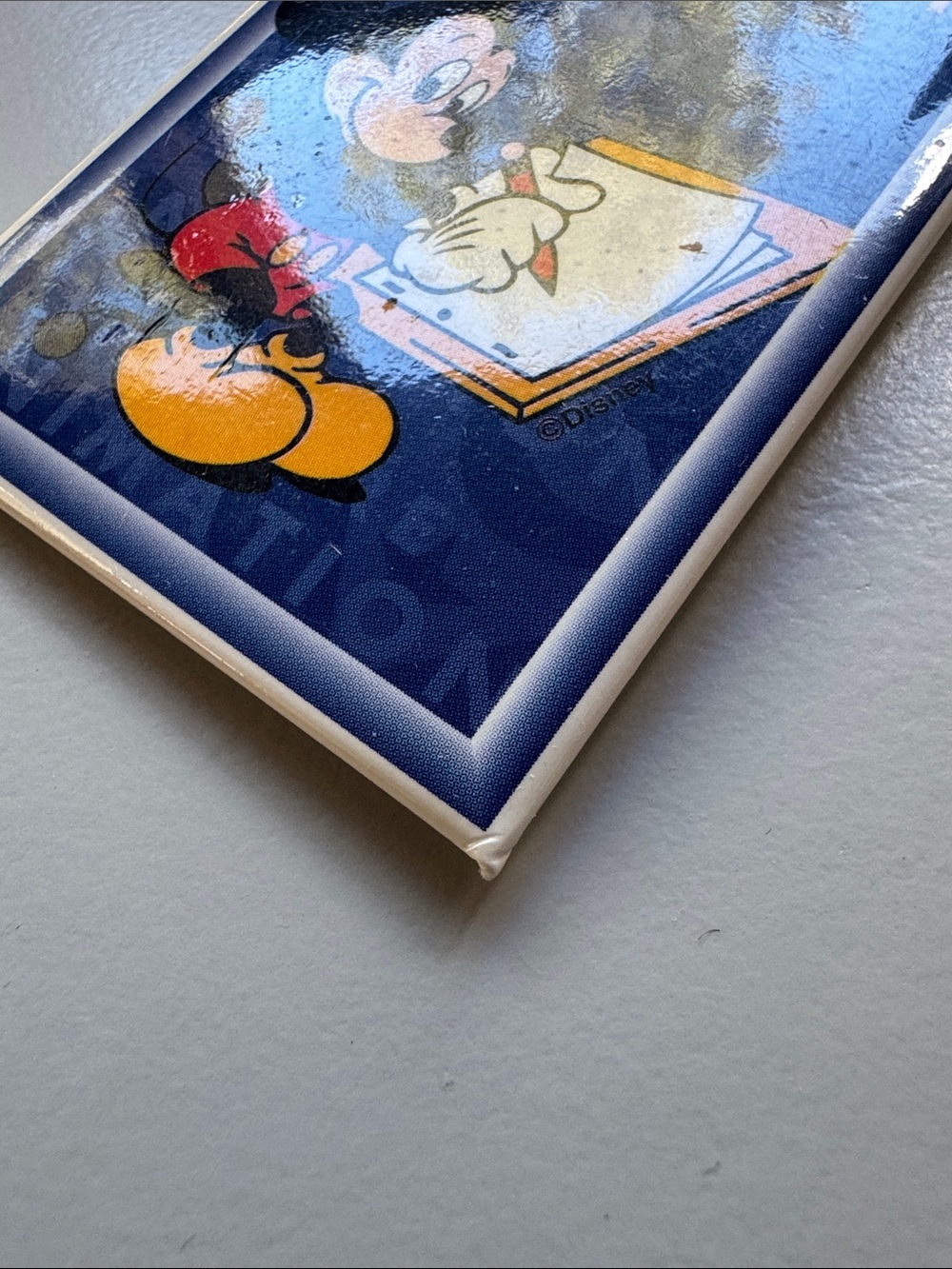 Disney Mickey Mouse Animation Brooch Blue & Red - Picture 5 of 6